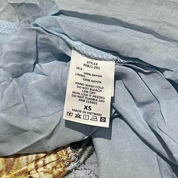 Hawaiian Print Strapless Romper by All In Favor - Picture 8 of 8